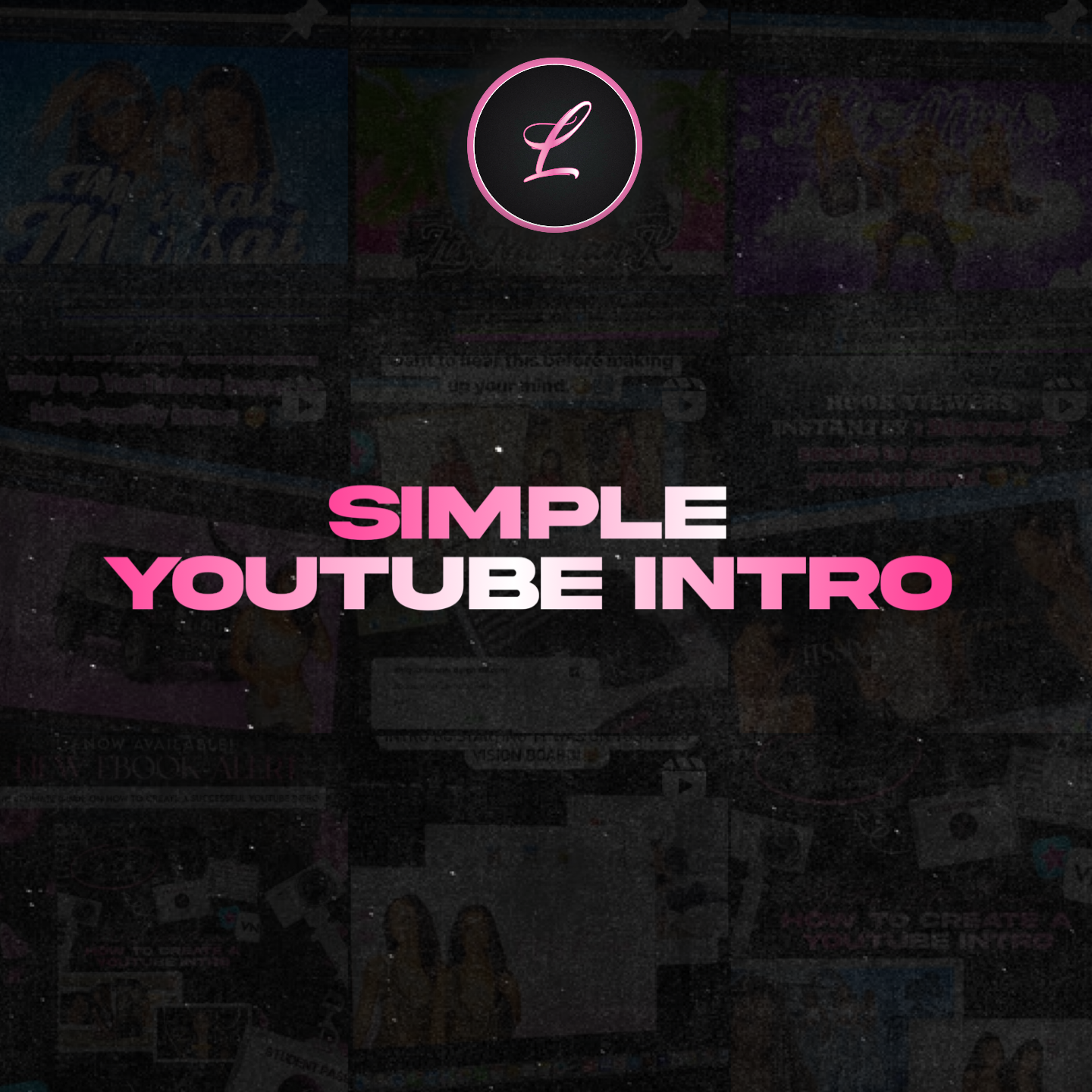 Simple Youtube Intro